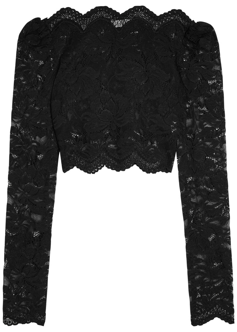 【Rabanne】 Chain-detailシルクアンドコットンブレンドトップ Rabanne Chain-detail silk and cotton-blend top Paco Rabanne