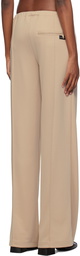 Courrèges Beige Interlock Lounge Pants