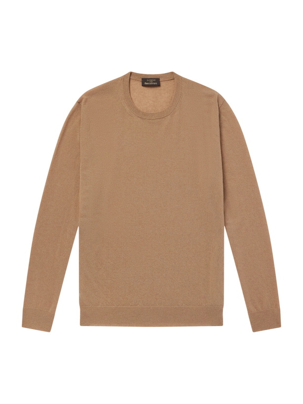 Photo: Slowear - Zanone Cashmere-Blend Sweater - Brown