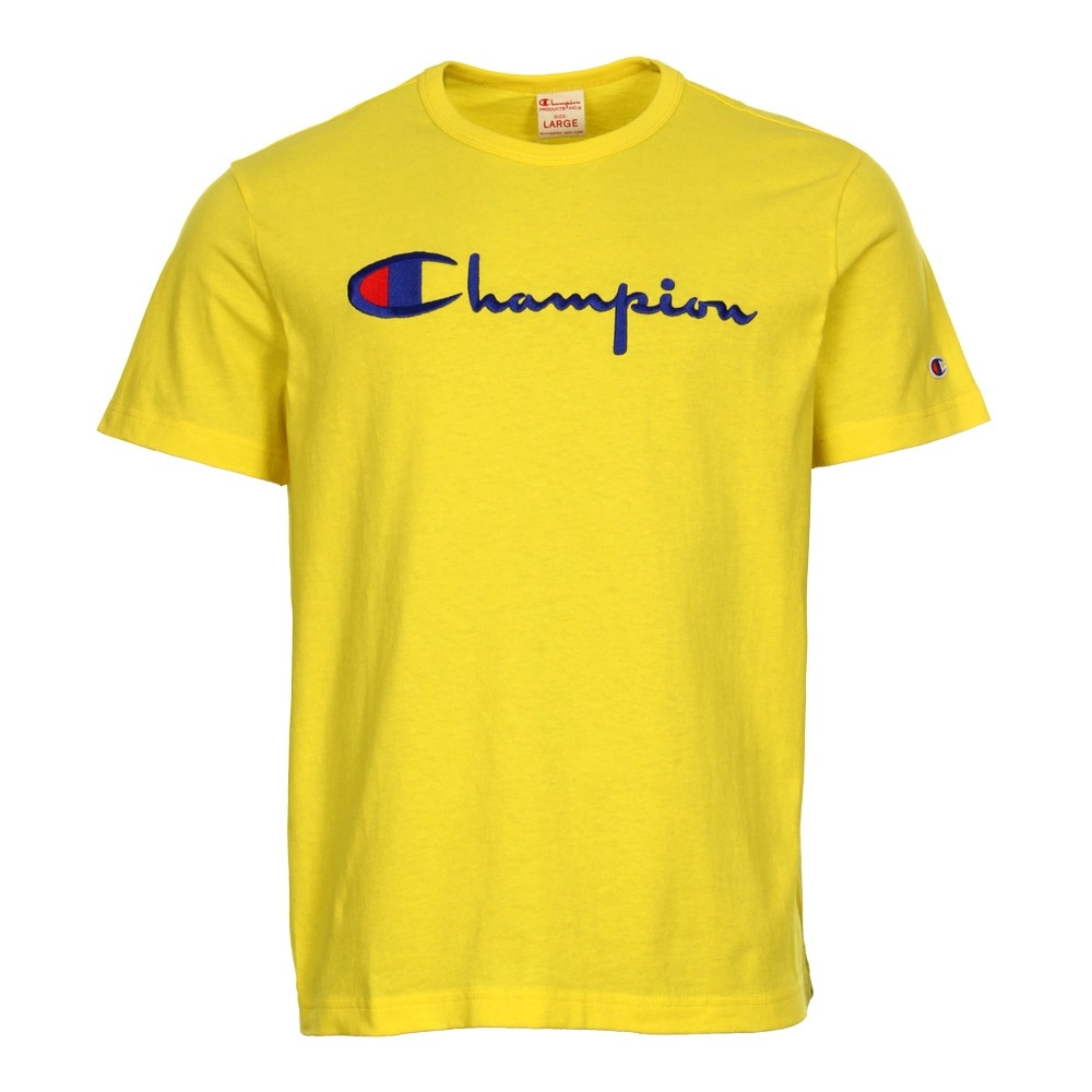 T-Shirt Script Logo - Yellow