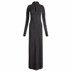 Daily Paper Women's Nefei Trapped Midi Dress in Obsidian Black