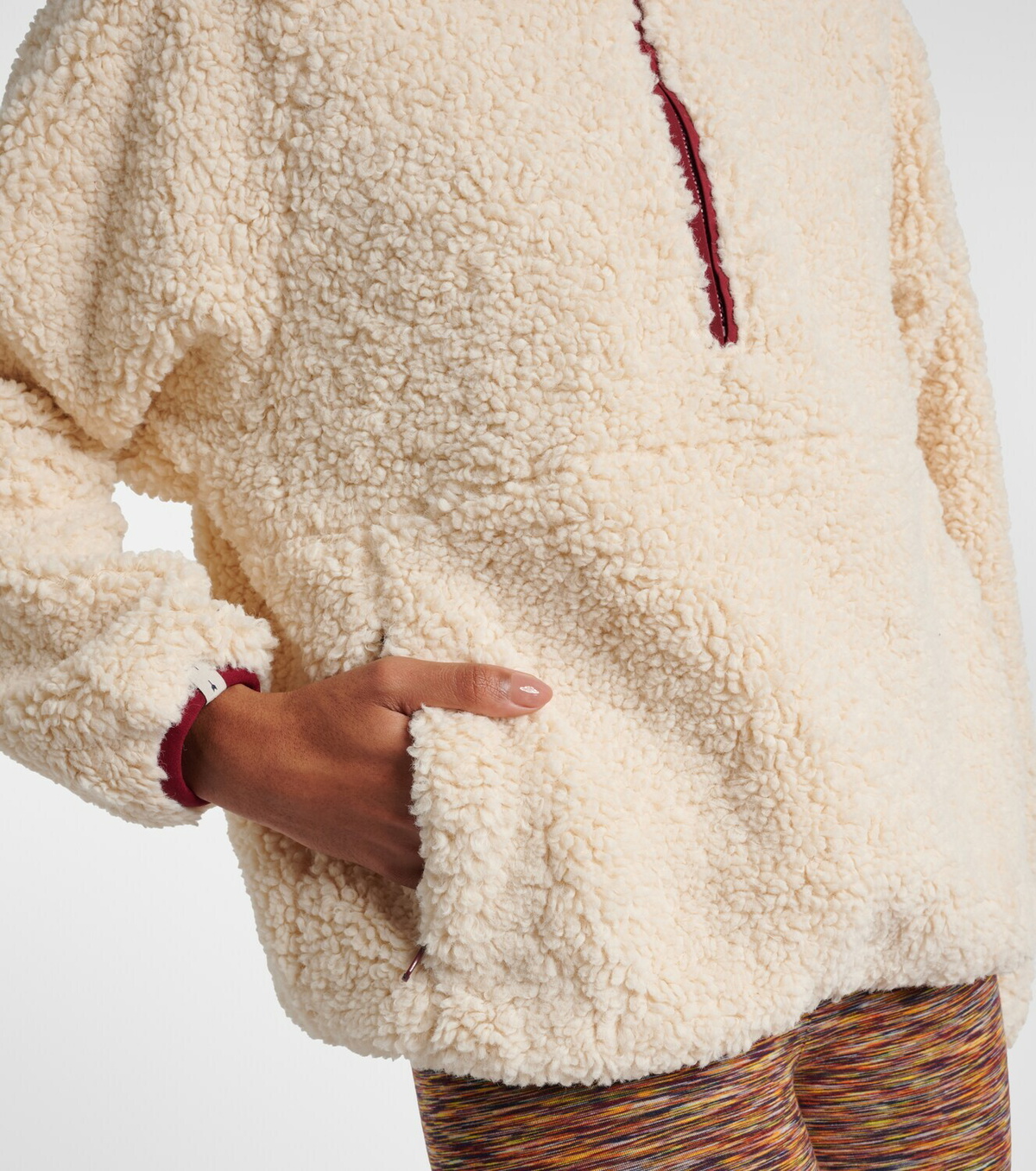 The Upside Harlow half-zip top