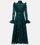 Leo Lin Piper belted midi dress
