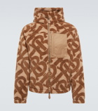 Burberry - TB Monogram jacquard fleece jacket