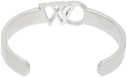 Off-White Silver 'OW' Bracelet