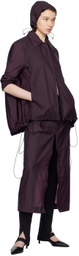 JOHANNA PARV Purple Hood Jacket