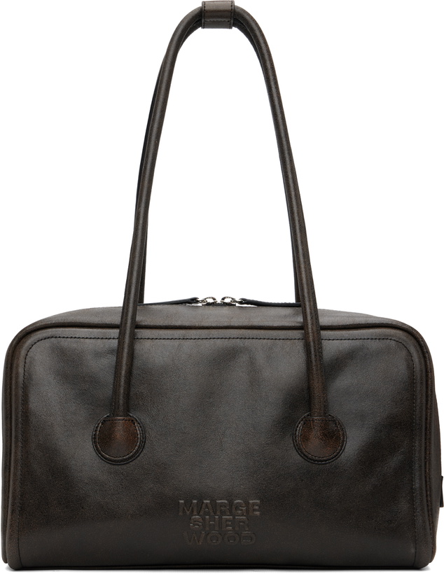 Photo: MARGESHERWOOD Brown Soft Boston Bag