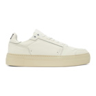 AMI Alexandre Mattiussi Off-White Platform Classic Low-Top Sneakers