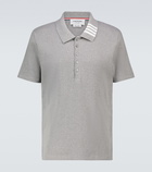 Thom Browne - Knitted cotton short-sleeved polo