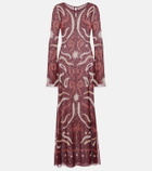 Cala de la Cruz Amay printed maxi dress
