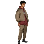 A. A. Spectrum Khaki Shell Track Pants