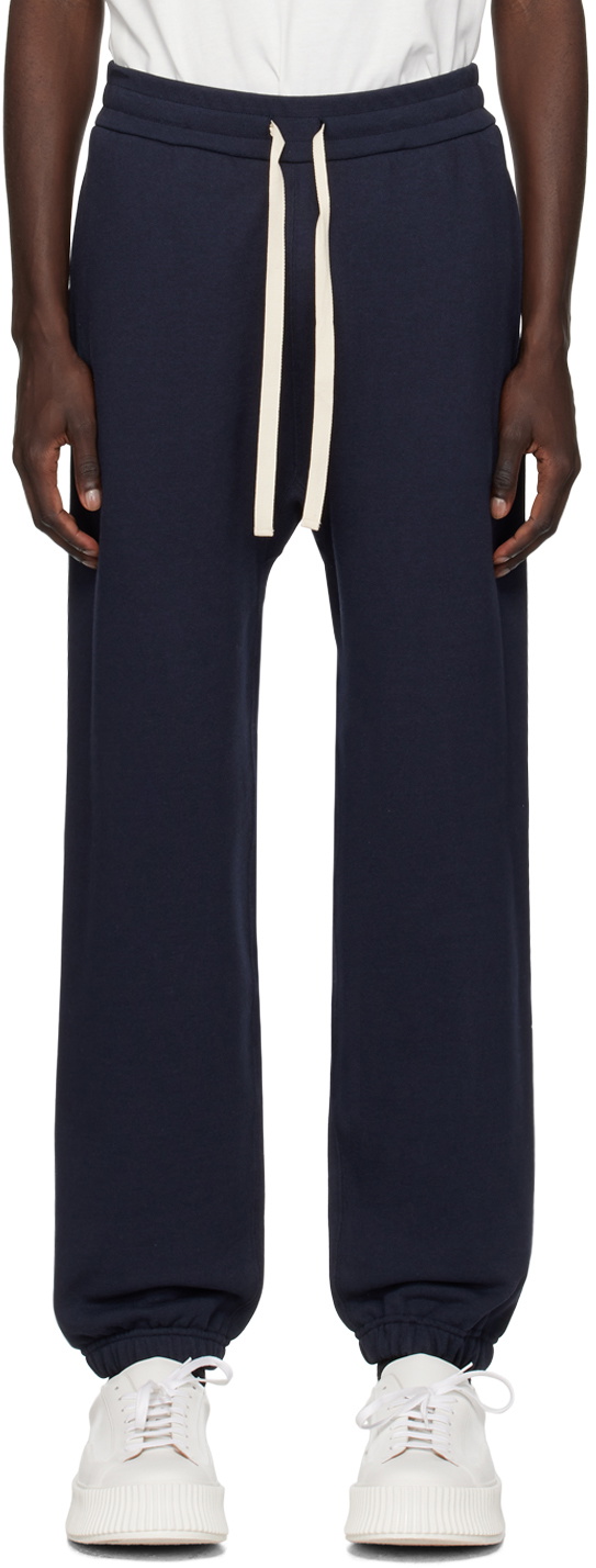 Jil Sander Navy Tapered Sweatpants Jil Sander