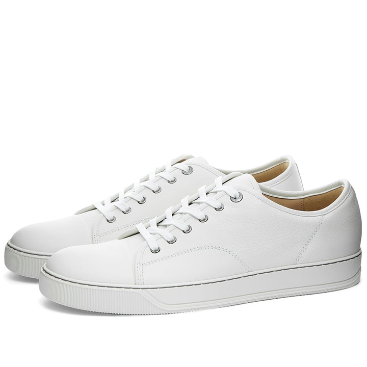 Photo: Lanvin DBB1 Leather Toe Cap Sneaker