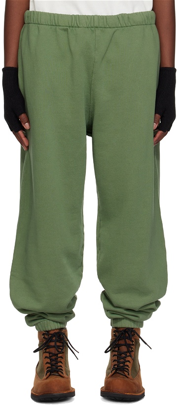 Photo: ERL Green Printed Lounge Pants