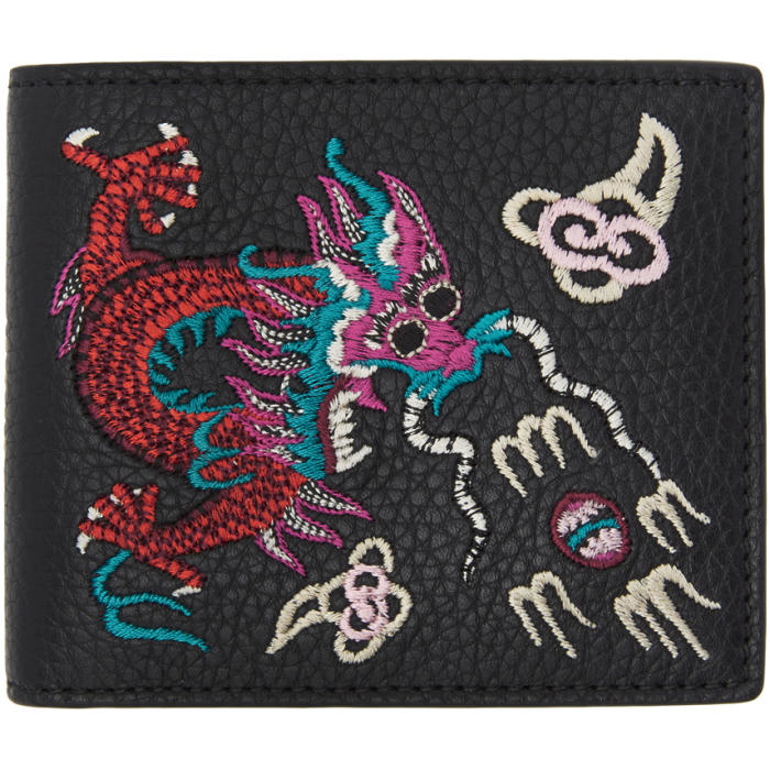 Photo: Gucci Black Chinese Dragon Wallet