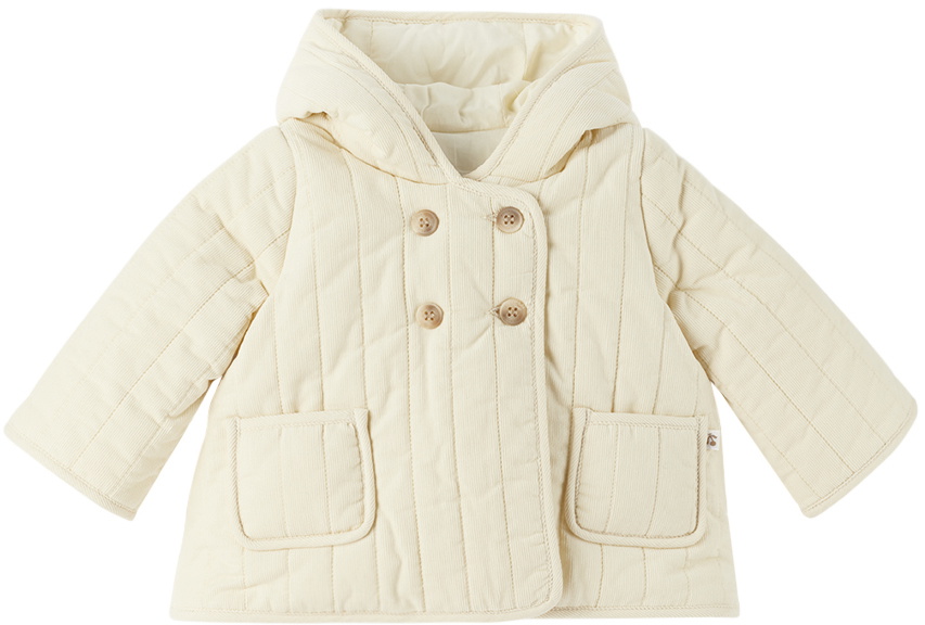 Bonpoint Baby Off-White Ghalia Jacket Bonpoint
