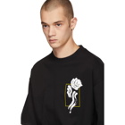 ALMOSTBLACK Black Flower T-Shirt