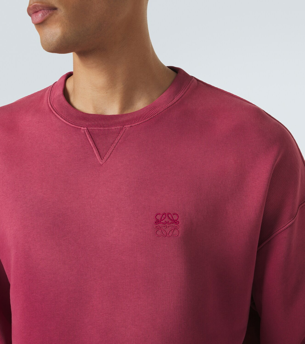 Loewe Anagram cotton jersey sweatshirt