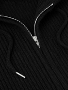 CELINE - Logo-Appliquéd Wool Jacket - Black