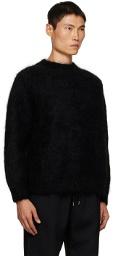 Fumito Ganryu Black Flare Sweater