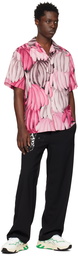 MSGM Pink Bananas Shirt