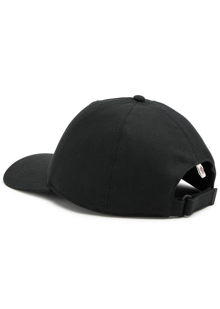 Moncler Grenoble Day-Namic Logo-embroidered Cotton cap - Black - One Size