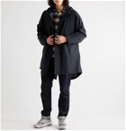 The Workers Club - Mackintosh Packable Shell Hooded Parka - Blue