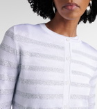 Missoni Sequined striped cardigan