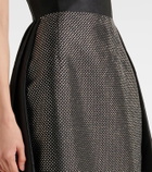 Solace London Embellished corset gown