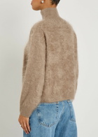 Rag & Bone Jada Brushed Cashmere Jumper Camel