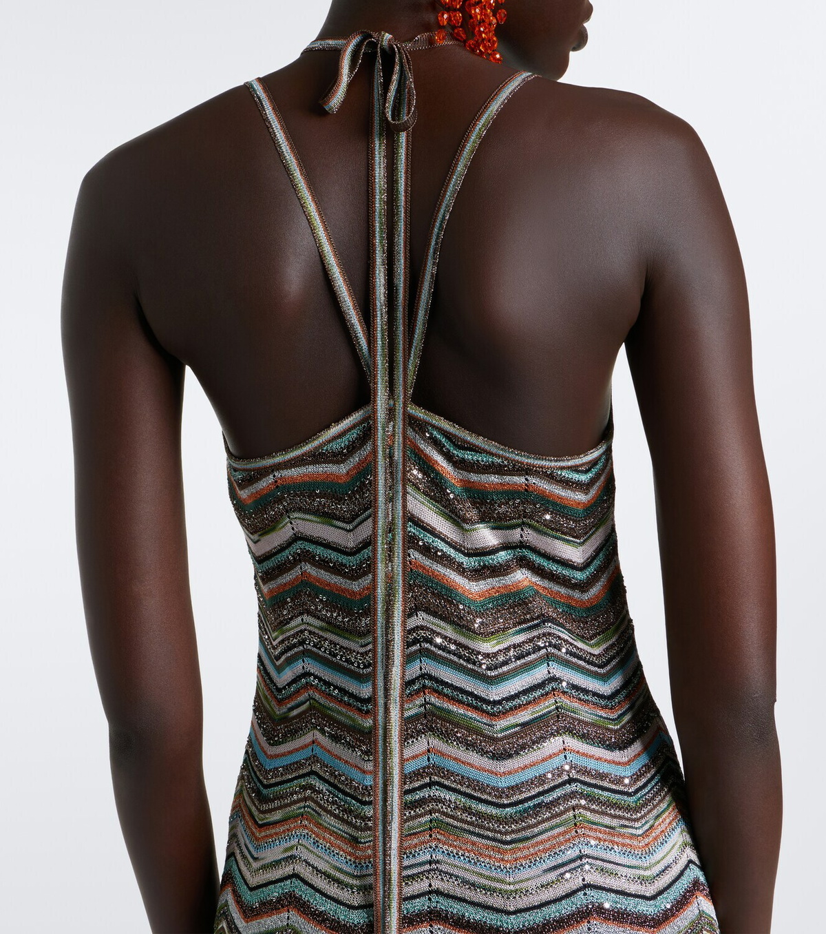 Missoni ZigZag lamé maxi dress