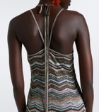 Missoni ZigZag lamé maxi dress