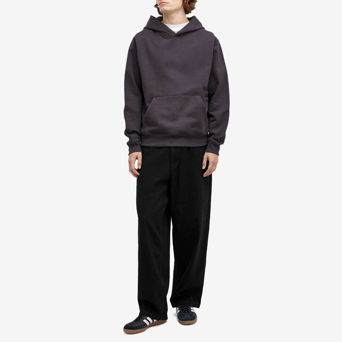 パーカー・フーディ DAILY PAPER Men Hoodies OVERLOAD 2421041 OBSIDIAN BLACK Blac Daily Paper Men's Overload Hoodie in Obsidian Black Daily Paper