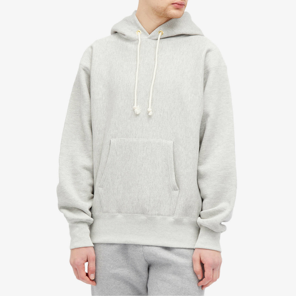 Champion Men's Made in Japan Hoodie in Silver Grey Champion