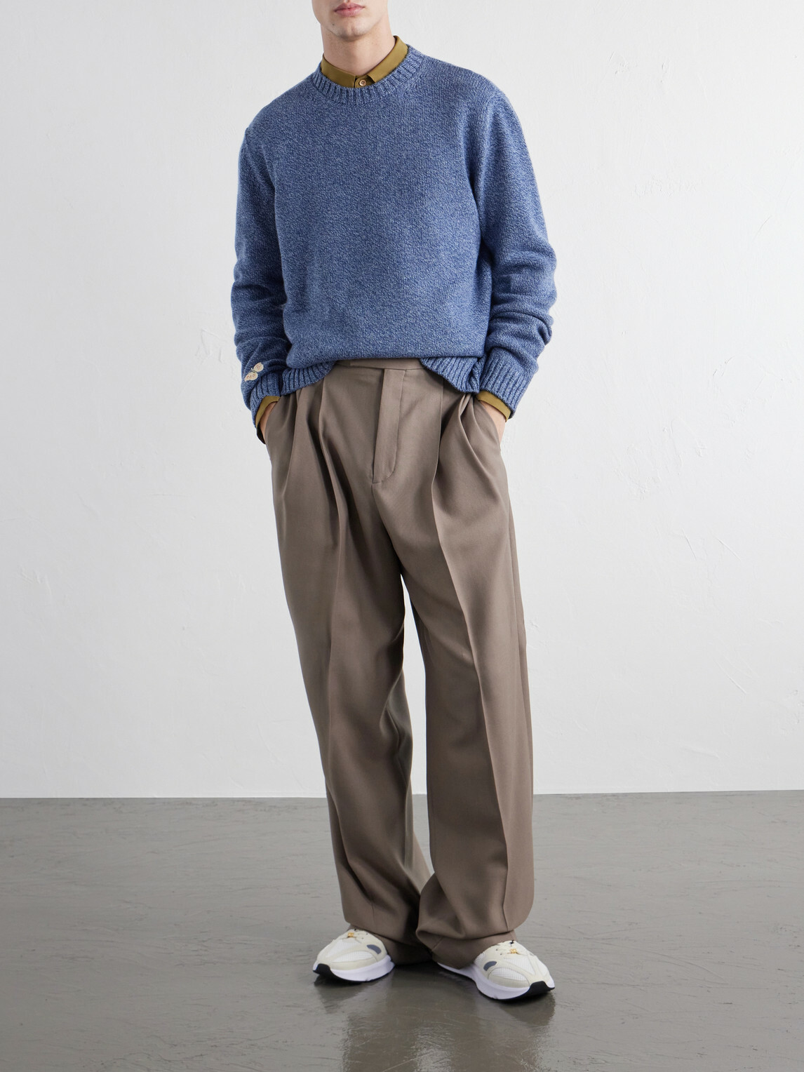 Valentino Garavani - Appliquéd Wool Sweater - Blue