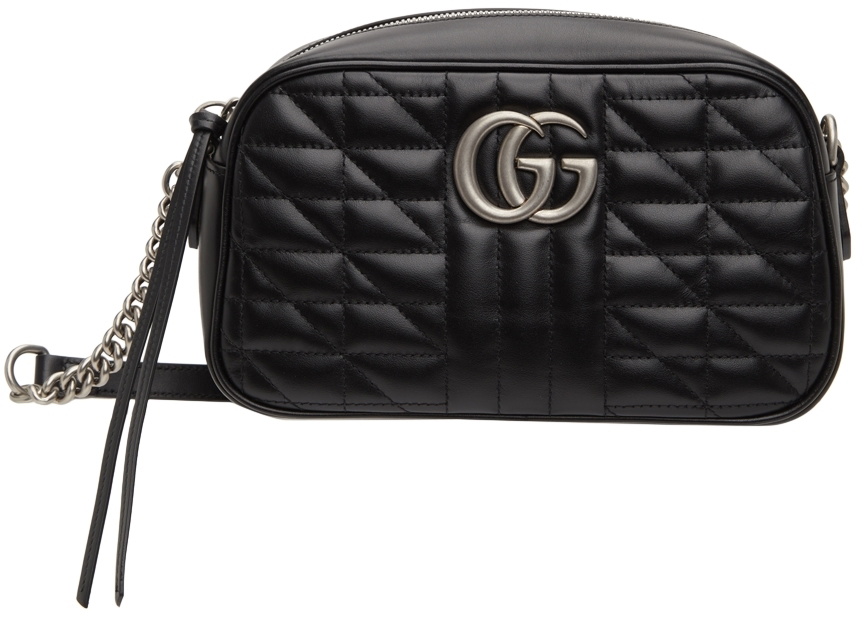 Gucci Women's GG Marmont Camera 2.0 Mini Quilted Leather Shoulder Bag