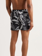 Ralph Lauren Purple label - Amalfi Short-Length Floral-Print Swim Shirts - Black