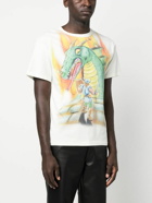 ERL - Dragon Print Cotton T-shirt
