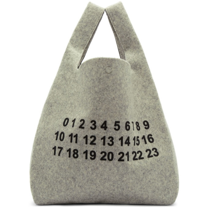 Photo: Maison Margiela Grey Logotype Tote