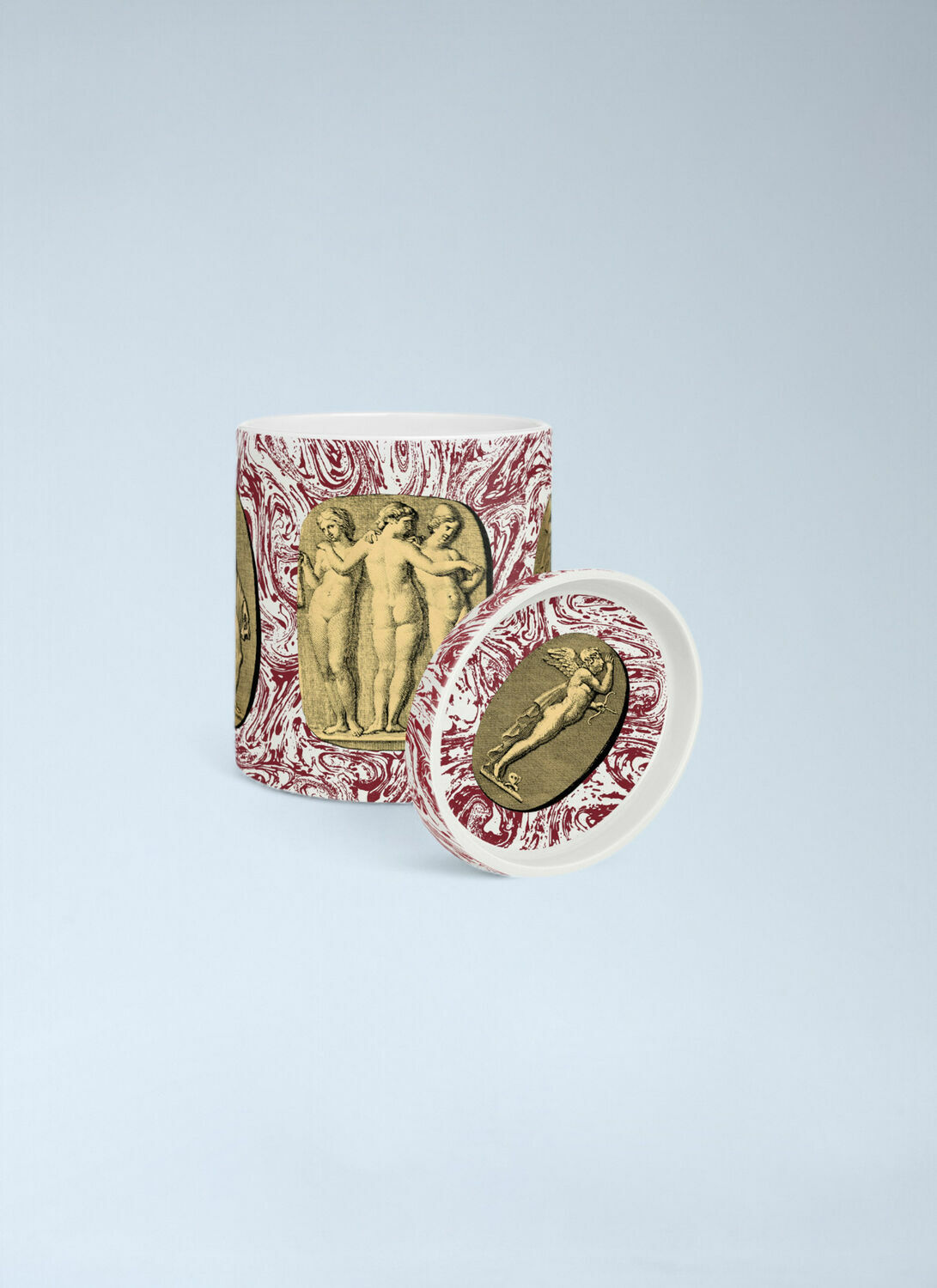 Fornasetti Large Nel Mentre Reperti Candle