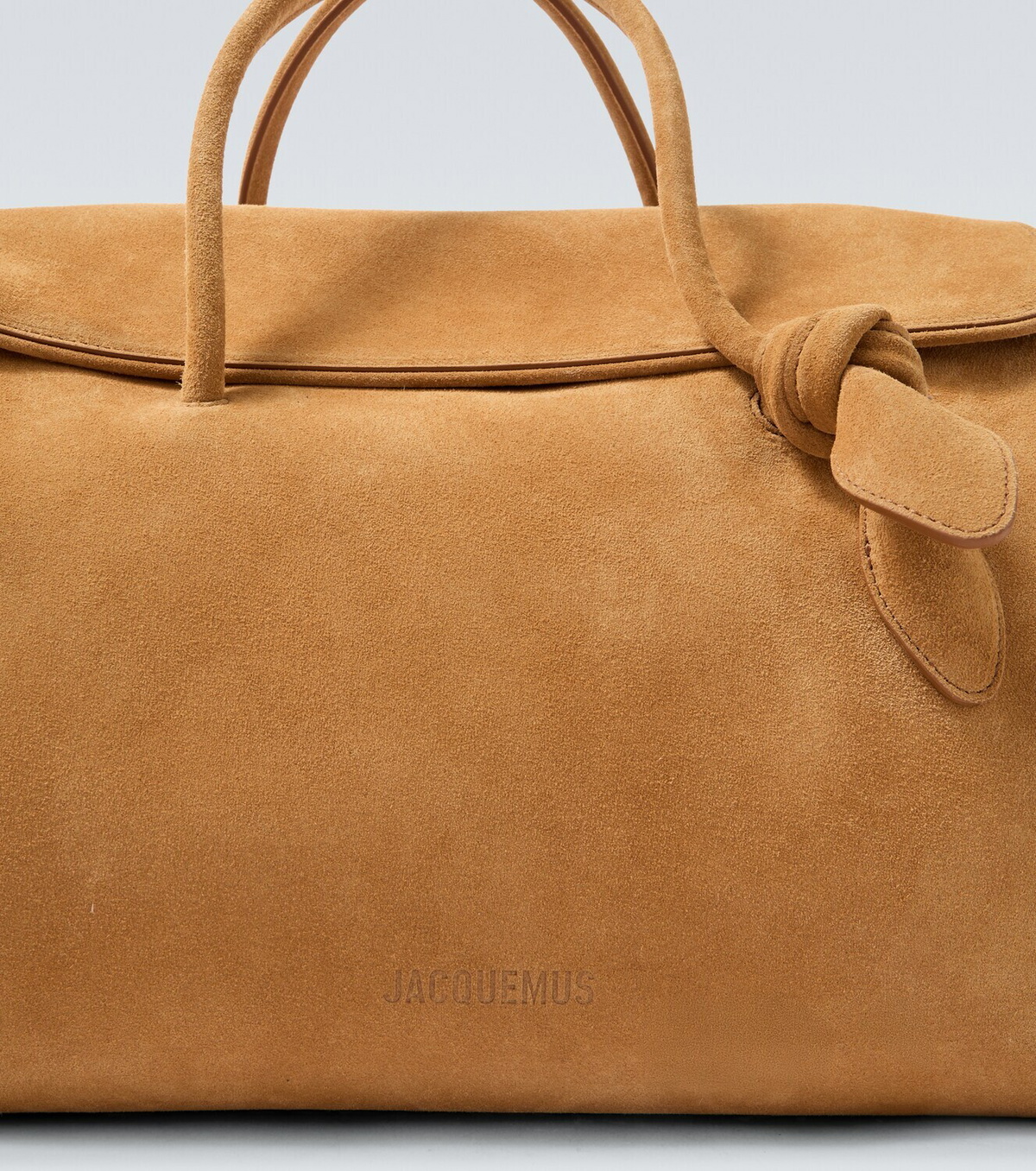 Jacquemus Turismo Large suede tote bag