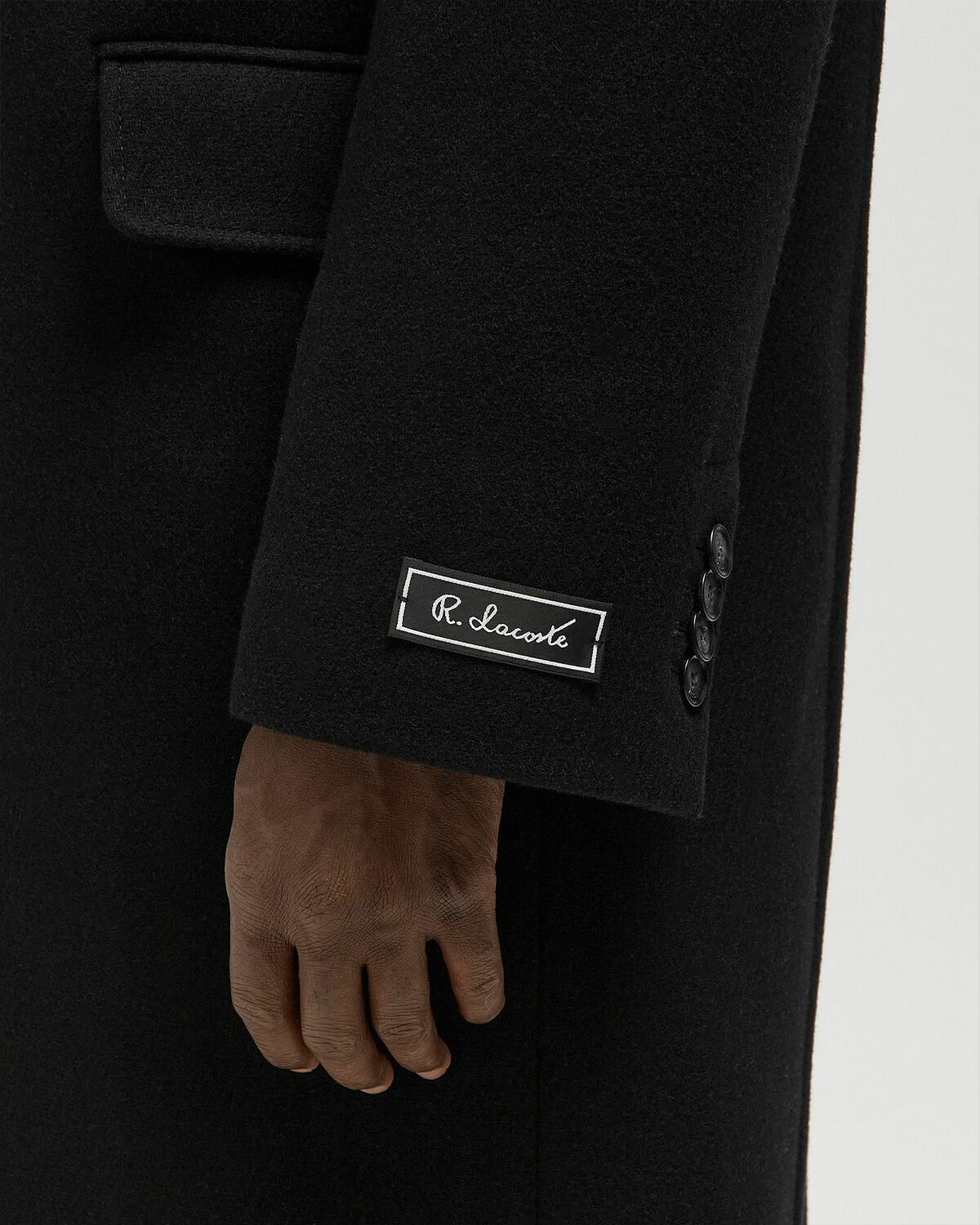 Lacoste PARKAS & BLOUSONS Black Mens Coat
