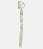 Alessandra Rich Fringed clip-on drop earrings