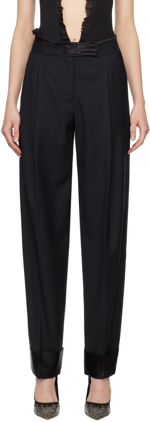 Buy Christopher Esber Linen Low-rise Trousers - White At 51% Off