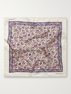 TURNBULL & ASSER - Printed Silk-Twill Pocket Square