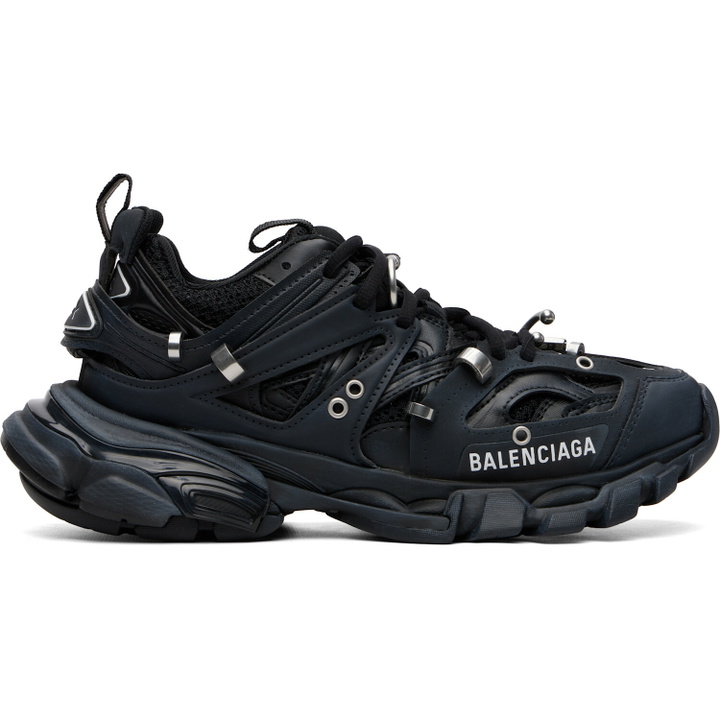 Photo: Balenciaga Black Track Piercing Sneakers