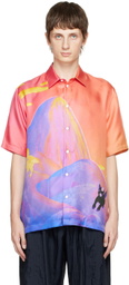Stella McCartney Pink Fantasia Short Sleeve Shirt