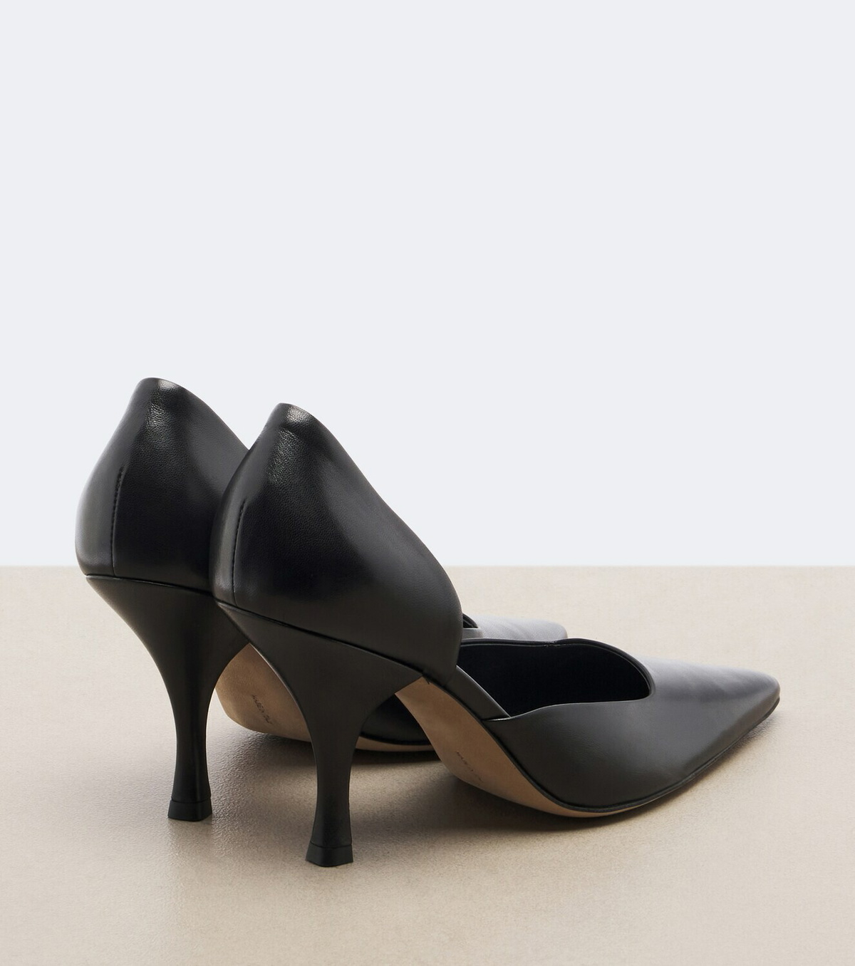 The Row Delfine leather pumps