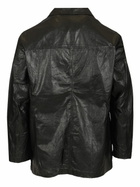 Giorgio Brato Blazer Wrinkled Lamb Leather Col. Nero