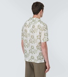 Frescobol Carioca Petala Roberto floral linen shirt